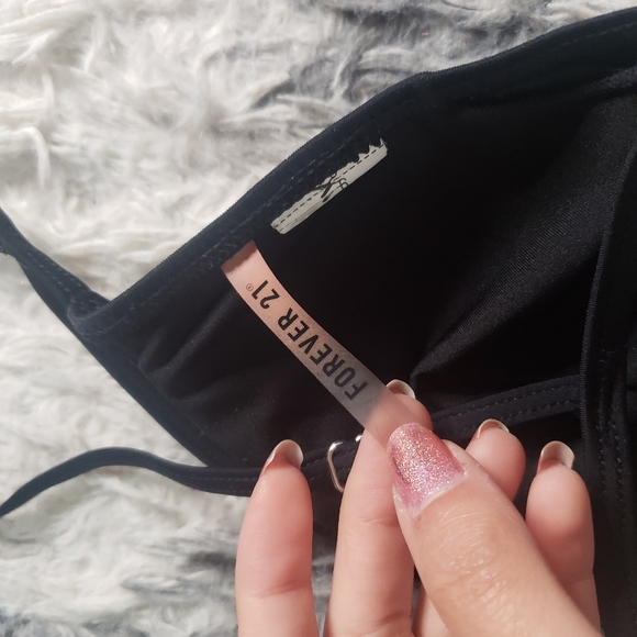 Forever 21 Black bikini top xs - Picture 4 of 4